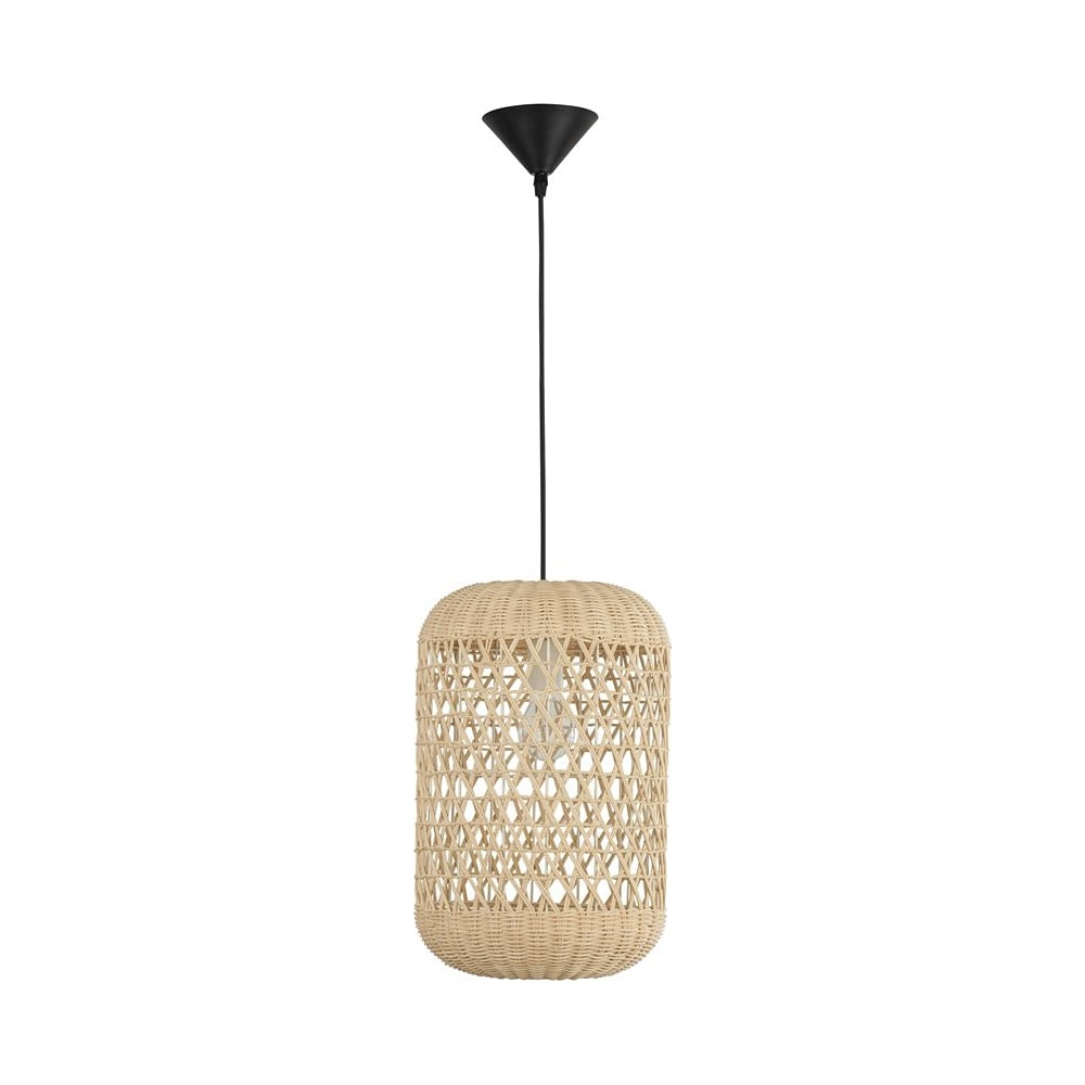 Lampa Rattanowa Wisz Ca Boho Penida Long Do Salonu