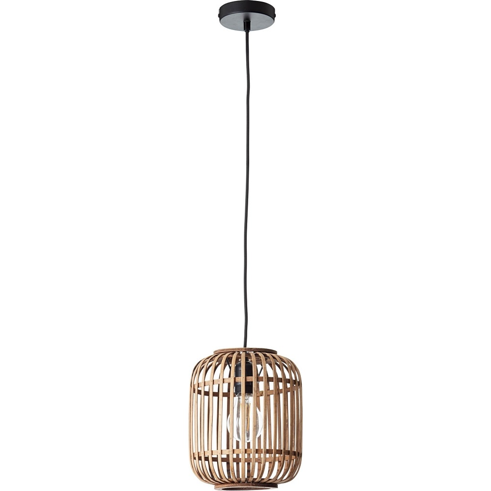 Lampa wisząca rattanowa boho Woodrow 21 Brilliant