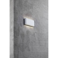 Kinkiet zewnętrzny elewacyjny Kinver LED Biały Nordlux na taras, elewacje i nad drzwi.