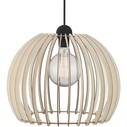 Skandynawska Lampa ze sklejki wisząca Chino 40 Nordlux do sypialni i przedpokoju.