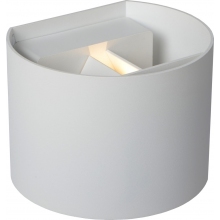 Kinkiet łazienkowy Axi Round LED biały Lucide
