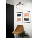 Plafon nowoczesny Maxence 46 LED czarny Lucide