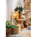 Lampa stołowa rattanowa boho Jantine 30 Lucide