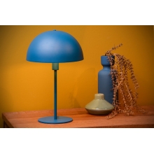 Lampa stołowa "grzybek" Siemon niebieska Lucide