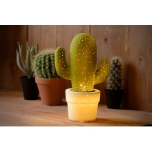 Lampa dziecięca stołowa Cactus 20 Zielona Lucide