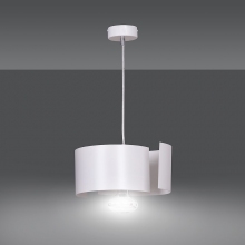 Lampa wisząca metalowa nowoczesna Vixon 30 biała Emibig