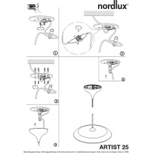 Lampa wisząca Artist 40 czarna