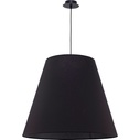 Stylowa Lampa wisząca z abażurem Moss Czarna 61 Nowodvorski do salonu i sypialni.