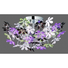 Plafon dekoracyjny młodzieżowy Flower Multikolor/Chrom Reality
