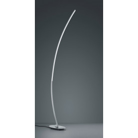 Lampa podłogowa łukowa nowoczesna Solo LED Aluminium Szczotkwane Reality do salonu, sypialni i poczekalni. 2