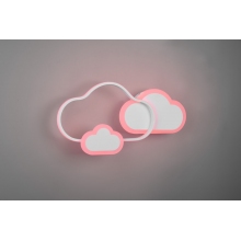 Plafon dziecięcy chmurka z pilotem Cloudy LED biały Reality