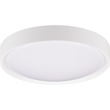 Plafon okrągły minimalistyczny Clarimo 33 LED Biały Trio do kuchni, przedpokoju i sypialni.