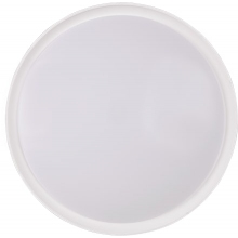 Plafon okrągły minimalistyczny Clarimo 33 LED Biały Trio do kuchni, przedpokoju i sypialni.