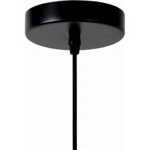 Dekoracyjna Lampa wisząca ażurowa Mesh 28 Czarna Lucide do kuchni, salonu i sypialni.