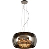 Lampa wisząca glamour z kryształkami Pearl 40 Chrom Lucide do salonu, kuchni, hotelu i restauracji.