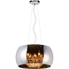 Lampa wisząca glamour z kryształkami Pearl 50 Chrom Lucide do sypialni, salonu i kuchni.