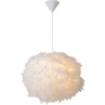 Lampa wisząca dekoracyjna Goosy Soft 50 Biała Lucide do salonu, sypialni i poczekalni.