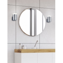 Kinkiet łazienkowy nowoczesny Ray LED Chrom Trio do łazienki i nad lustro.