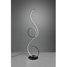 Lampa podłogowa do salonu | Lampa podłogowa nowoczesna ze ściemniaczem Jive LED czarna Trio