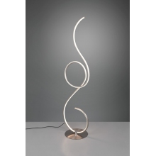 Lampa podłogowa do salonu | Lampa podłogowa nowoczesna ze ściemniaczem Jive LED nikiel Trio