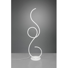 Lampa podłogowa do salonu | Lampa podłogowa nowoczesna ze ściemniaczem Jive LED biała Trio