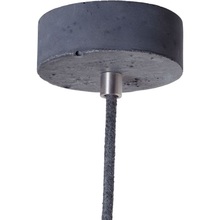 Industrialna Lampa betonowa wisząca Kalla Antracyt LoftLight do sypialni, salonu i kuchni.