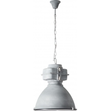 Lampa wisząca industrialna Anouk Szara 47 Antyczna Brilliant do sypialni, salonu i kuchni.