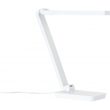 Lampa biurkowa minimalistyczna Tori Led Biała Brilliant