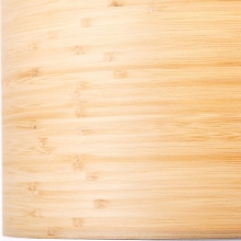 Lampa wisząca drewniana Romm 35 jasne drewno Brilliant