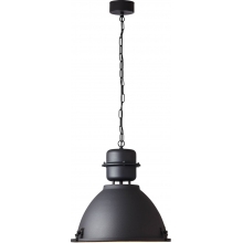 Lampa wisząca industrialna z łańcuchem Kiki 48,5 czarna Brilliant