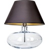 Lampa stołowa szklana Stockholm Czarna 4Concept do sypialni, salonu i przedpokoju.