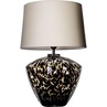 Lampa stołowa szklana glamour Ravenna Beżowa 4Concept do sypialni, salonu i przedpokoju.