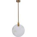 Lampa mosiężna sufitowa Marble 24cm LED Marmur Step Into Design