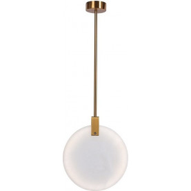 Lampa mosiężna sufitowa Marble 24cm LED Marmur Step Into Design 2