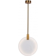 Lampa mosiężna sufitowa Marble 24cm LED Marmur Step Into Design
