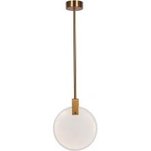 Lampa mosiężna sufitowa Marble 30cm LED Marmur Step Into Design