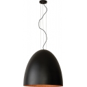 Egg 75cm black&copper pendant lamp Nowodvorski