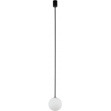 Lampa sufitowa szklana kula Kier 16cm biało-czarna Nowodvorski