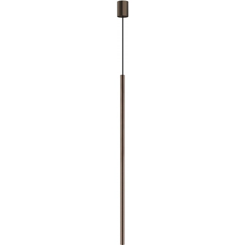 Lampa wisząca tuba Laser 100cm brązowa Nowodvorski