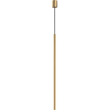 Lampa wisząca tuba Laser 100cm złota Nowodvorski
