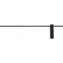 Kinkiet podłużny minimalistyczny Motive LED 120cm czarny Nowodvorski