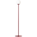 Lampa podłogowa szklana kula Pinne Colours 20cm red wine Aldex