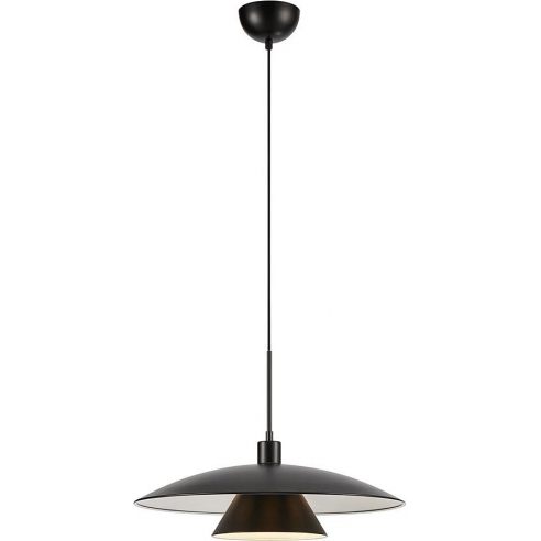 Lampa wisząca skandynawska Millinge 50cm czarny mat Markslojd