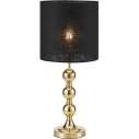 Octo brass&black glamour table lamp with shade Markslojd