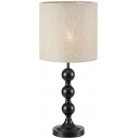Octo black&sand table lamp with shade Markslojd