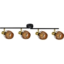 Copa IV Ceiling Spotlight Brown/Black/Gold by Zumaline