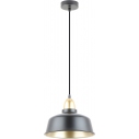 Mensa 26cm black&gold metal pendant lamp ZumaLine