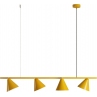 Lampa wisząca podłużna regulowana Form IV 120cm mustard Aldex