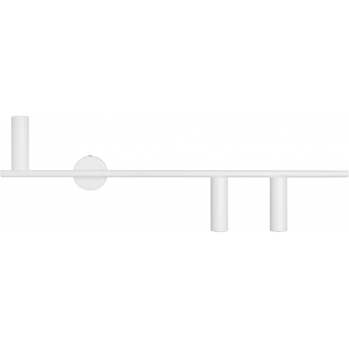 Kinkiet podłużny Trevo III prawy 81cm biały Aldex