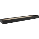 Flink LED 60cm black mirror wall lamp Maxlight